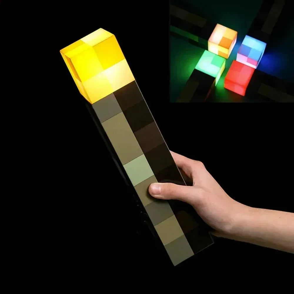 Brownstone Flashlight LED Night Light Bedroom Decorative Light Color Changing Bottle Weapon USB Charging with Buckle Kids Gift